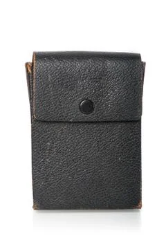 Leather bag Foto stock