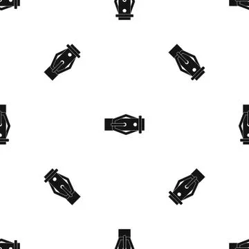 Leather belt pattern seamless black Stock Illustration
