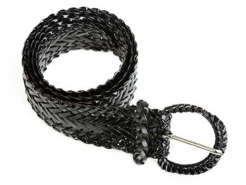 Leather belt Foto stock