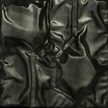 Leather black background or texture 3d illustration Stock Illustration