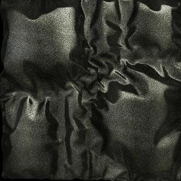 Leather black background or texture 3d illustration Stock Illustration