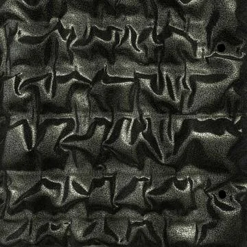 Leather black background or texture 3d illustration Stock Illustration