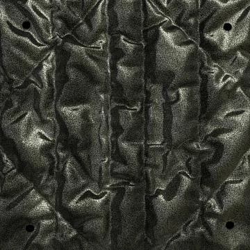 Leather black background or texture 3d illustration Illustrazione stock