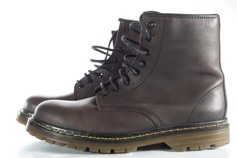 Leather boots Stock Photos