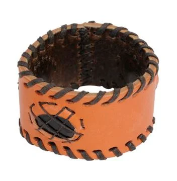 Leather bracelet Stock Photos