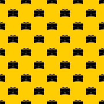 Leather briefcase pattern Stock Illustration