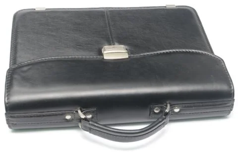 Leather briefcase Stock Photos