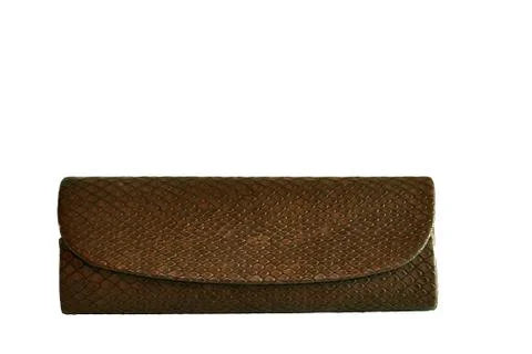 Leather Case for glasses. Stock Photos