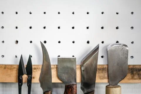 Leather cutter tools. Stock-Fotos