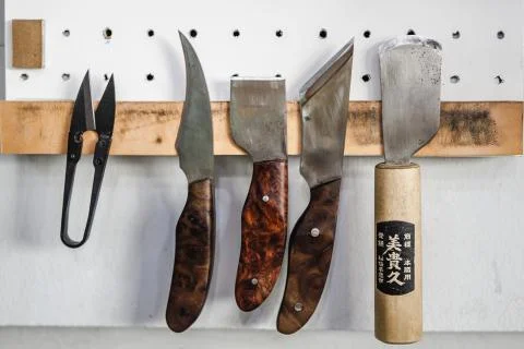 Leather cutter tools. Stock Photos