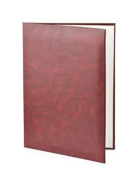 Leather document folder Leather document folder isolated on white Copyrigh... 스톡 사진