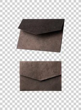 Leather document folder PNG Fotos Stock