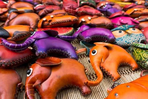 Leather doll keychain Photos