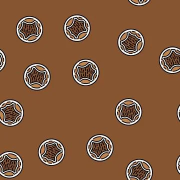 Leather fabric textile vector seamless pattern Stock Illustration