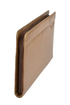 Leather folder Stock Photos
