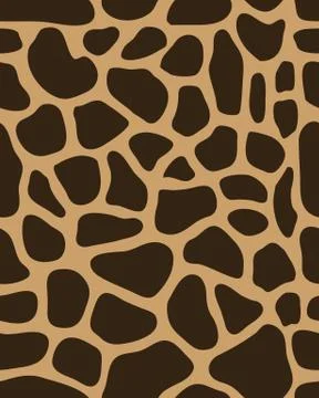 Leather of giraffe 2 Stock Illustration