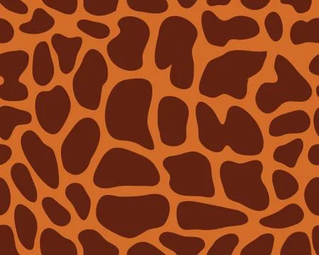 Leather giraffe  Stock Illustration