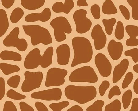 Leather giraffe  Stock Illustration