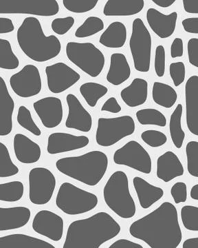 Leather of giraffe Stock Illustration