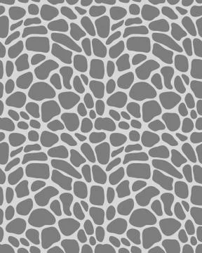 Leather of giraffe Stock Illustration