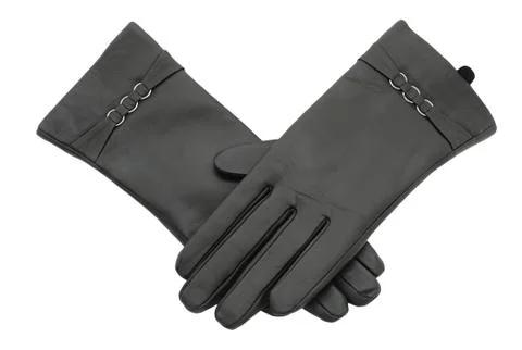 Leather gloves Stock Photos