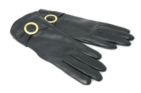 Leather gloves Stock Photos