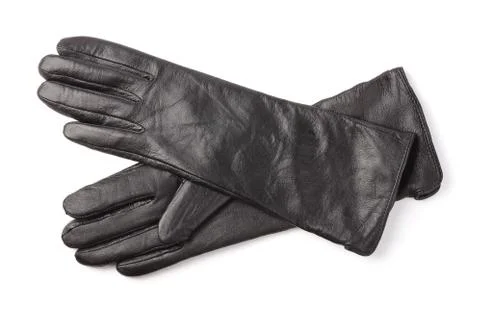 Leather gloves Stock Photos