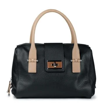 Leather handbag Stock Photos