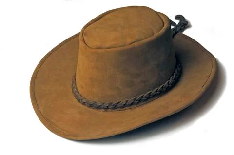 Leather hat Fotos de archivo