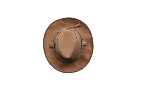 Leather Hat. Stock Photos