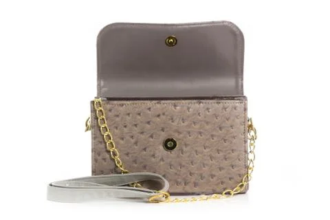 Leather  isolate on white background Stock-Fotos