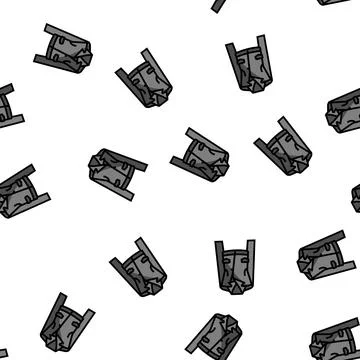 Leather jacket outerwear female vector seamless pattern イラスト素材