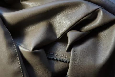 Leather  jacket texture background Stock-Fotos