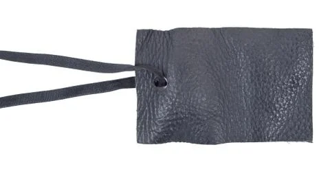 Leather label Stock Photos