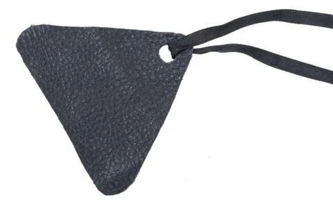 Leather label Stock Photos