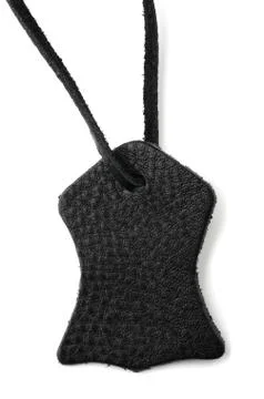 Leather label Stock Photos