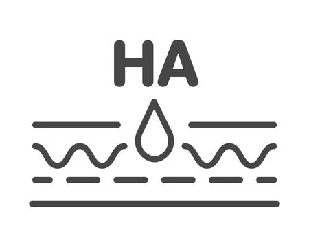 Leather linear vector graphic icon. Collagen, beauty, skin care, hydration. S Stock Illustration