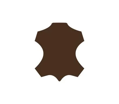 Leather, material icon. Vector illustration. Illustrazione stock