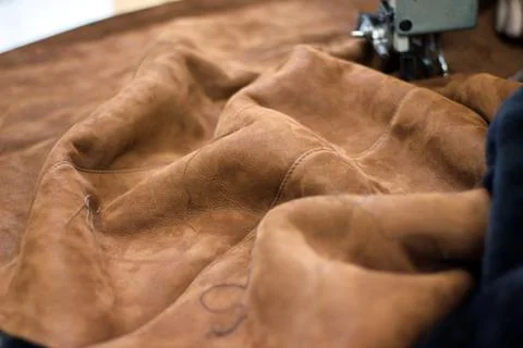 Leather Materials Stock Photos