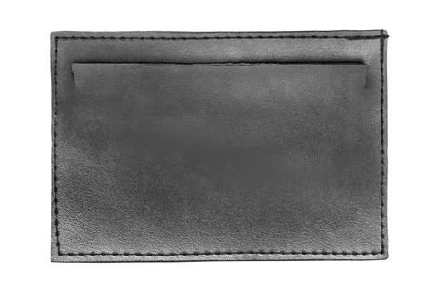 Leather patch isolated Stock Photos