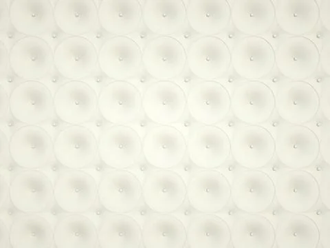 Leather pattern with round shapes and knobs Illustrazione stock