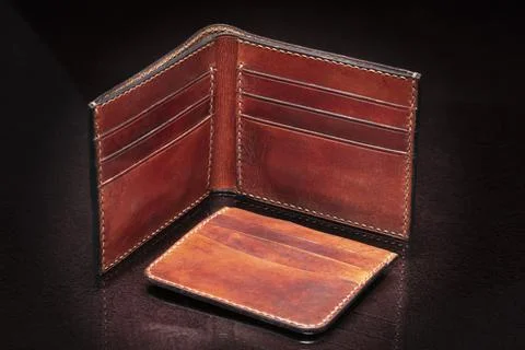 Leather products. Stock Photos