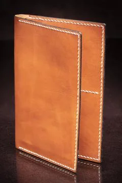 Leather products. Stock Photos