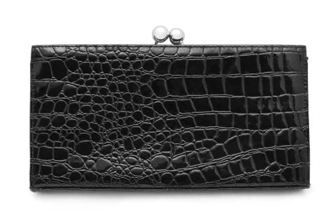 Leather purse Stock Photos