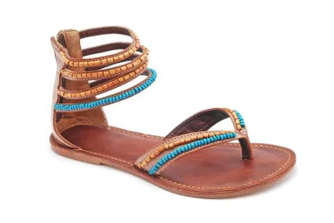 Leather sandal Stock Photos