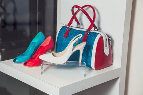 Leather sandals Stock Photos