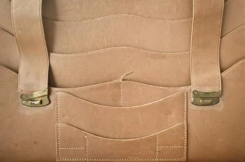 Leather satchel Stock Photos