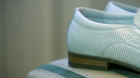 Leather Shoes Stock Footage 52689630