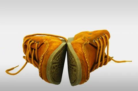 Leather shoes Stock Photos