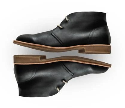 Leather shoes Stock Photos